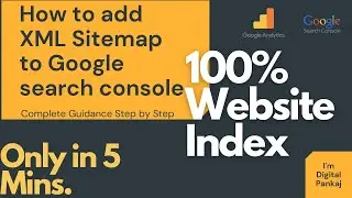 How to Add  Sitemap to Google Search Console | Xml Sitemap