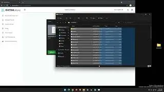 Upload exam from a CD to DICOM store to AmplifyPACS Radiologist (non-LaraRad)