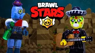 LEGO BRAWL STARS stop motion POCO vs BARLEY