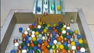 Satisfying Marble Run || ASMR || devdevs simple crafts
