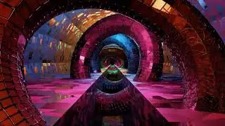 4K VJ LOOPS 2021 VSMR ASMR Visual - Space - RunAway - kaleidoscope ULTRA HD | VJ set | Pier_Em
