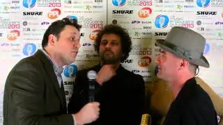 James Lavelle and Pablo Clements, winners of The Remixer of the Year Award - MPG Awards 2013
