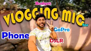 Top Vlogging Mic for Mobile Under 1000 | Mobile Vlogging Setup | GoPro Vlog | Boya MM1 Mic Review