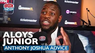 Aloys Junior REVEALS Brutal Advice From Anthony Joshua