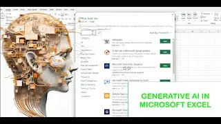 Integrating Generative AI into your Microsoft Excel Projects!