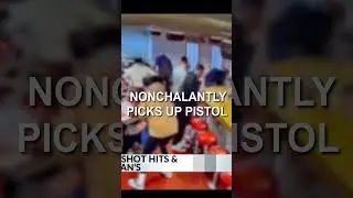 Idiot Negligent Discharges Pistol in a Diner 