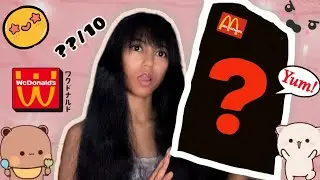 Trying the WcDonald’s Meal!!