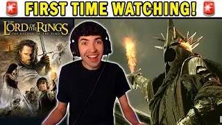 The Lord of the Rings: The Return of the King (Part 1) MOVIE REACTION!!