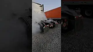 DD15 fuel injectors leak fuel in DPF big clouds of white smoke bad fuel injectors. #dpf  cleaning