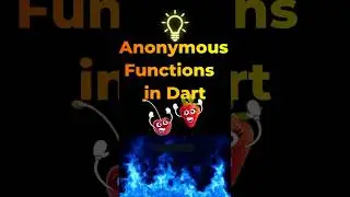 Dart Anonymous Function #shorts #darttutorial #dart