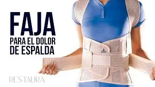 Faja para el dolor de espalda - lumbalgia