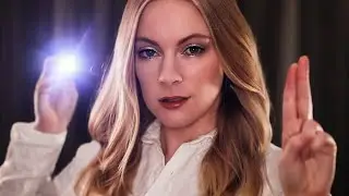 ASMR Eye Exam Roleplay for Sleep 👀 Light Triggers, Color Vision Tests, Realistic Doctor Medical RP
