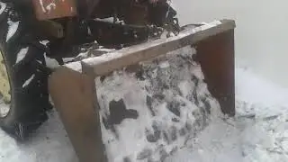Т-25 и задний ковш
