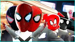 Into the Spider-Verse - Coffin Dance Meme Song MEGAMIX
