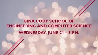 Gina Cody School of Engineering & Computer Science, Wednesday, June 21, 2023 - 3 p.m.