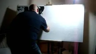 Erm me speeded up painting!