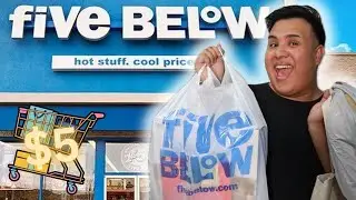 SHOPPING FOR MY NEW HOME AT FIVE BELOW!