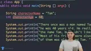 Variables | Java | Tutorial 5 | Mike Dane