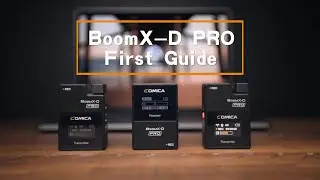 【Tutorials】First Guide of BoomX-D PRO 2.4G Dual-channel On-board Recording Wireless Mic