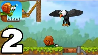 Snail Bob 1: Adventure Puzzle - Gameplay Walkthrough - Chapter 2 - Stage 1-20 (Android, iOS)