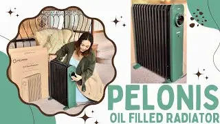 What is this ? 😳 Unboxing  PELONIS 13 Fins Oil Filled Radiator | Review, Try On Haul Video.