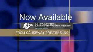 Now Available From Causeway Printers Inc.