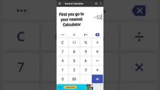 How to know your age using calculator