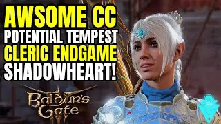 Baldurs Gate 3 S Tier Shadowheart Tempest Cleric Endgame Monoclass Build!