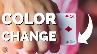 AMAZING Color Change - Card Trick Tutorial