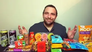 ASMR- Trying Asian Snacks From The Local Grocery Store