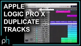 HOW TO DUPLICATE TRACKS - APPLE LOGIC PRO X | NO TALK | Pettinhouse.com