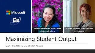 Math quizzes in Microsoft Forms