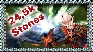 Summoners war: Summoning 24,5k Stones for Bellenus!