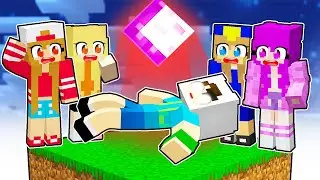 BÜTÜN KIZ HAYRANLARIM VS ELE GEÇİRİLMİŞ ENES TEK BLOK 😨 Minecraft