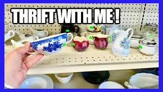 FUN THRIFTING! LET’S THRIFT AT A FAVORITE LOCAL  THRIFT STORE & MY HAUL! Thrifting 2024 #31!