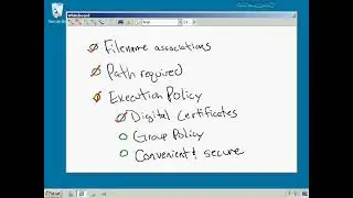 POWERSHELL : Execution Policy and File name Association in PowerShell
