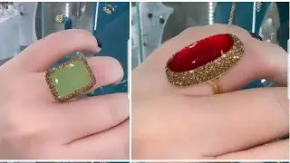 Big stone rings | large stone rings collection