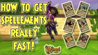Wizard101: I Found Out HOW TO GET ❗ SPELLEMENTS ❗ REALLY FAST!!