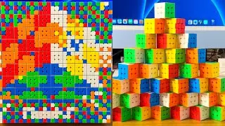 What You Can Do With 100 Rubik’s Cubes