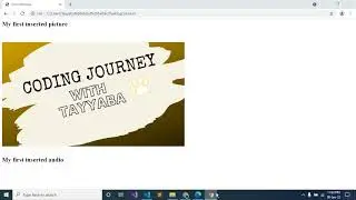 Audio , video , picture tags