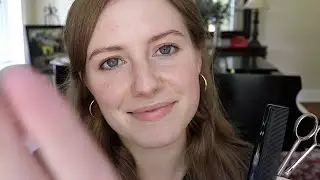 ASMR Scalp Massage, Hairwash & Haircut 🌻(personal attention, layered sounds)