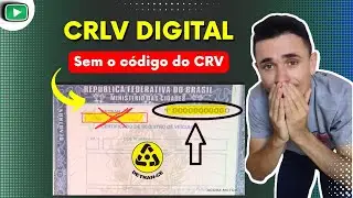 ▶ How to issue a digital CRLV without the CRV security code, Detran CE [Old Vehicles]