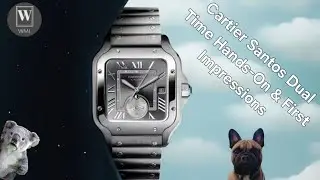 2024 Cartier Santos Dual Time Hands-On & First Impressions ☀️🌚