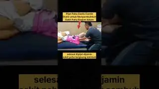 Beautiful girl thigh massage here to cure inner thigh pain 