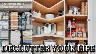 KITCHEN CLEAN, DECLUTTER & ORANIZE 2024 | HOW TO DECLUTTER KITCHEN CABINETS | KITCHEN ORGANIZATION