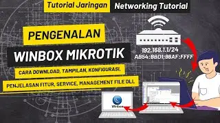 Networking tutorial pengenalan winbox | Tutorial winbox mikrotik,cara menggunakan winbox mikrotik