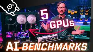 Homelab Al Server Multi GPU Benchmarks - Multiple 3090s and 3060ti mixed PCIe VRAM Performance