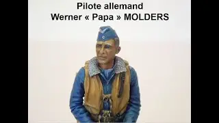 Pilote allemand LUFTWAFFE - 90 mm - Werner 