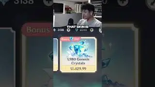 He FORCED me to buy a skin in Genshin Impact...