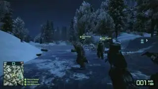 Waiting for players & blowing things up in Battlefield: Bad Company 2
